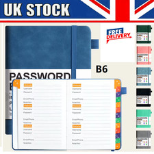 B6 Password Book Pocket