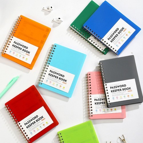 Mini spiral password keeper - password,