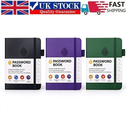 Hardcover password book - hardcover,