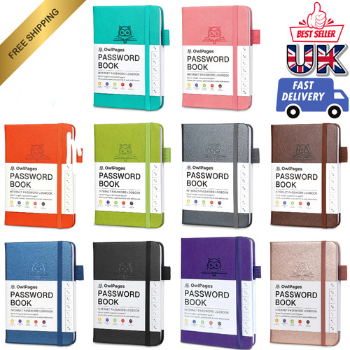 Password book with - password,