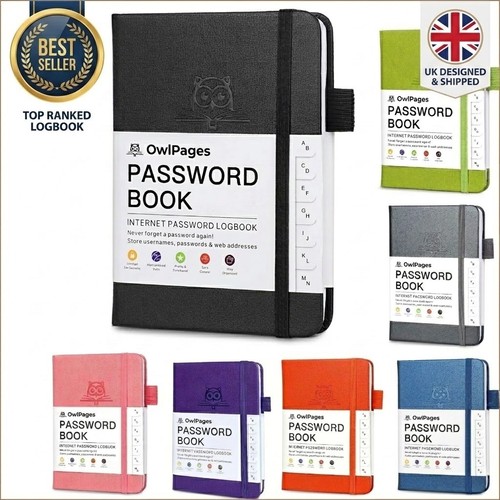 Password book with - book,