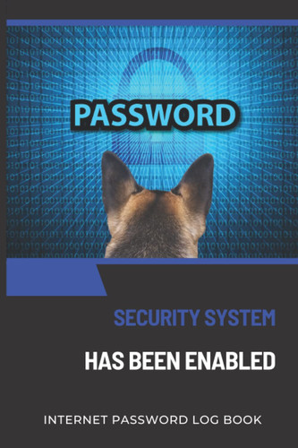 Password log book with - password,