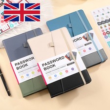 Large Size A5 Password Book w/