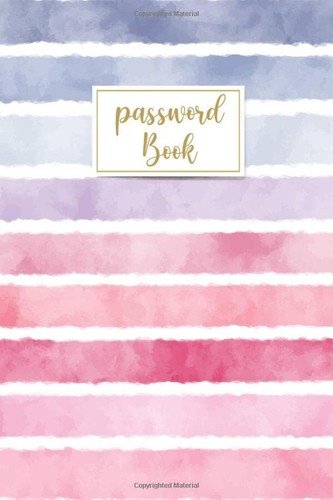 Password book with - password,