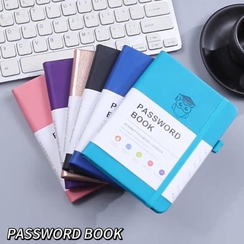 Password book with - password,