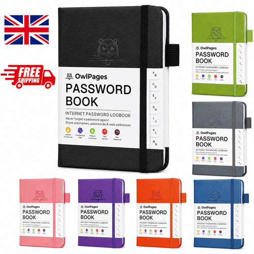 Password book with - book,