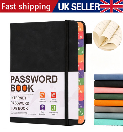 Password book with - password,