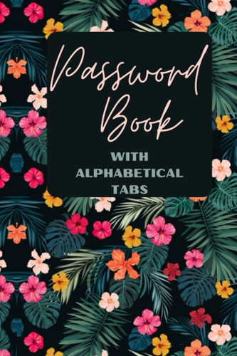 Password book with - password,