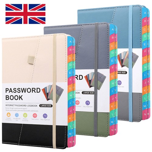 Password book with - password,