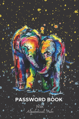 Password book with - book,