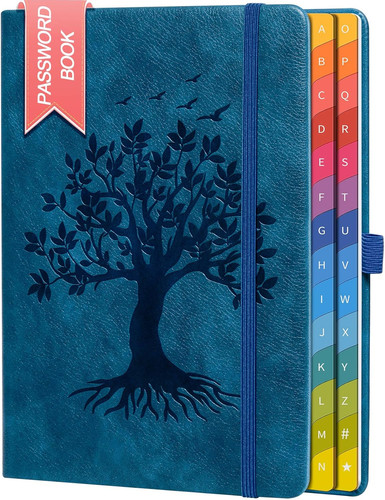 Password book with colorful - password,