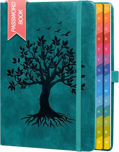 Password book with colorful - password,