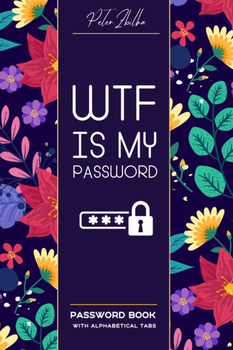Password book with - book,