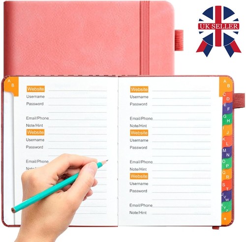 Password book with - password,