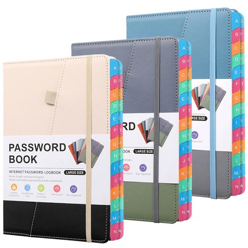 Large size password book - a5,