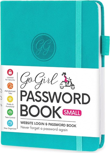 Gogirl password book with - gogirl,