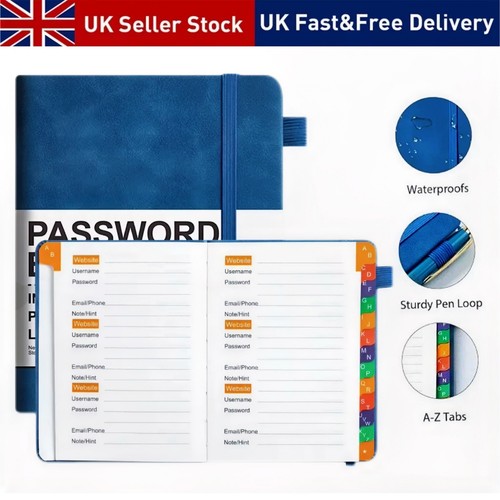 Password book with - book,