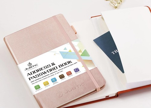 Rose gold password book - gold, &